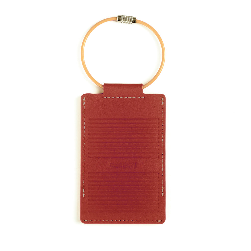 R LEATHER NAME TAG 222 - RAWROW
