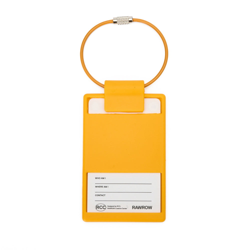 R SILICONE NAME TAG 221 - RAWROW